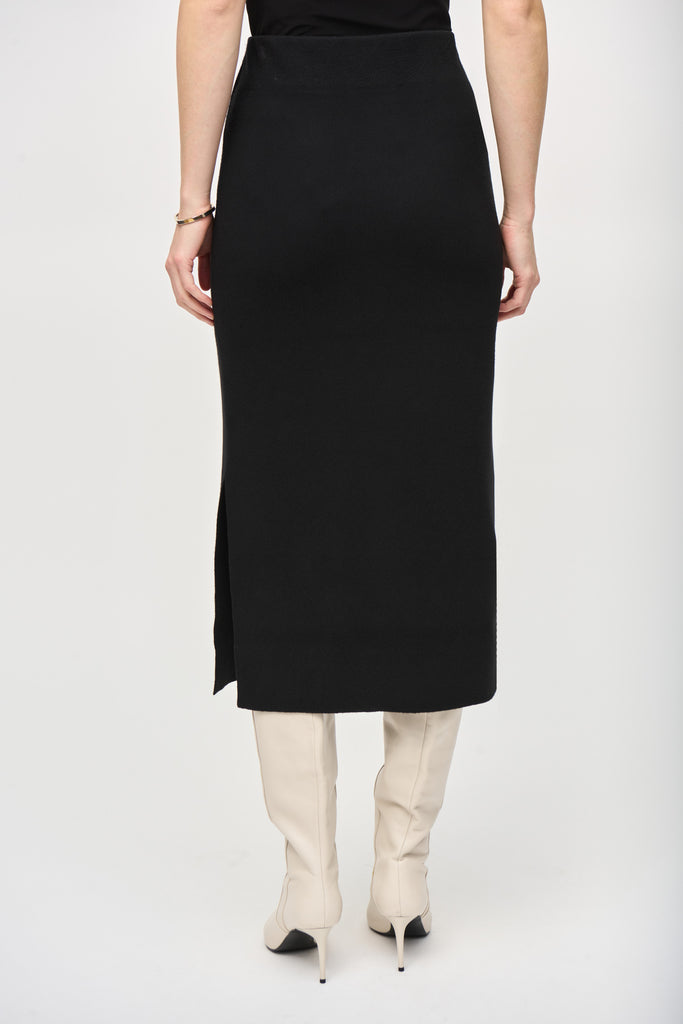 Sweater Knit Midi Skirt (243967)