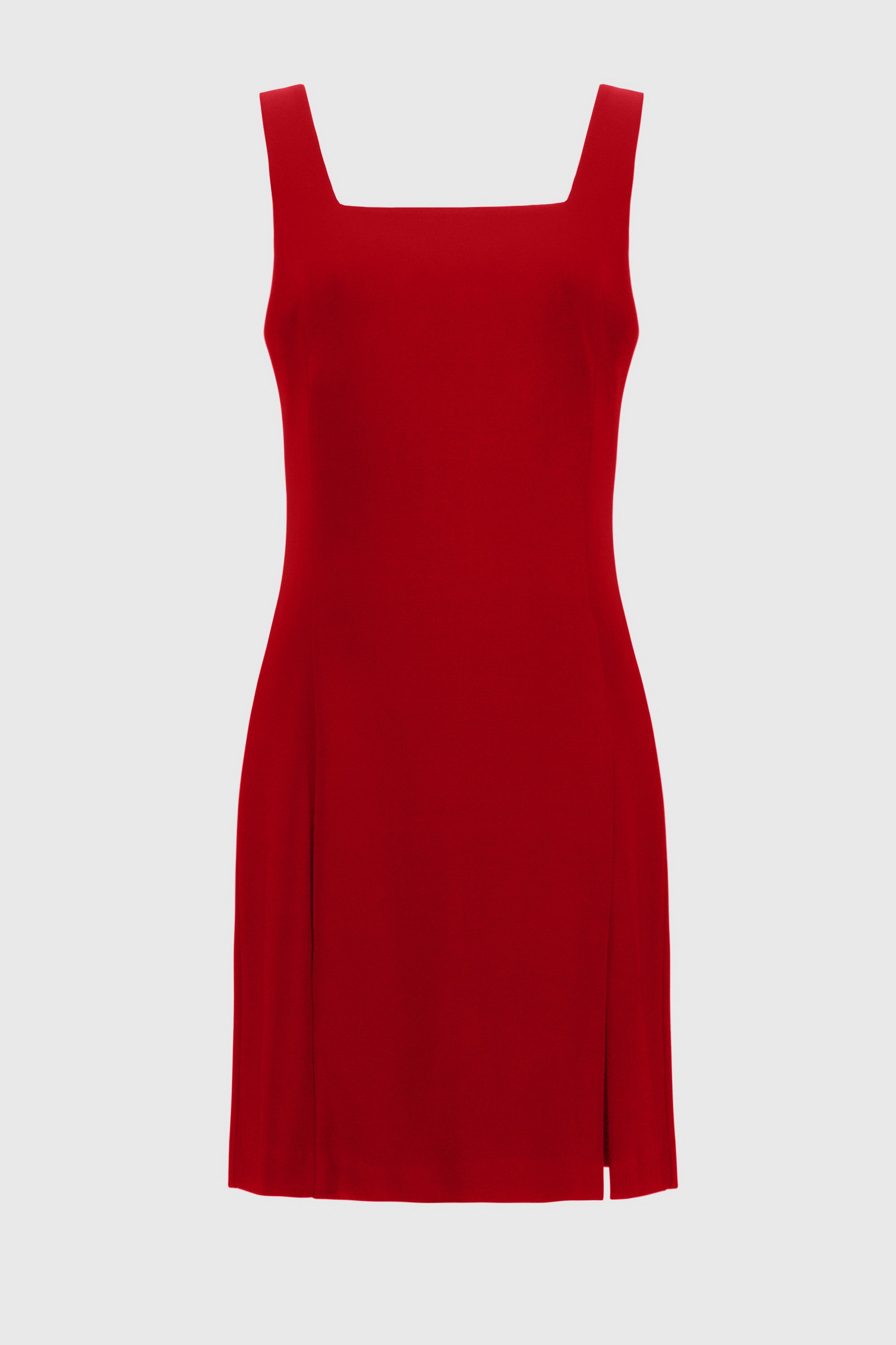 Silky Knit Sleeveless Sheath Dress (251075)