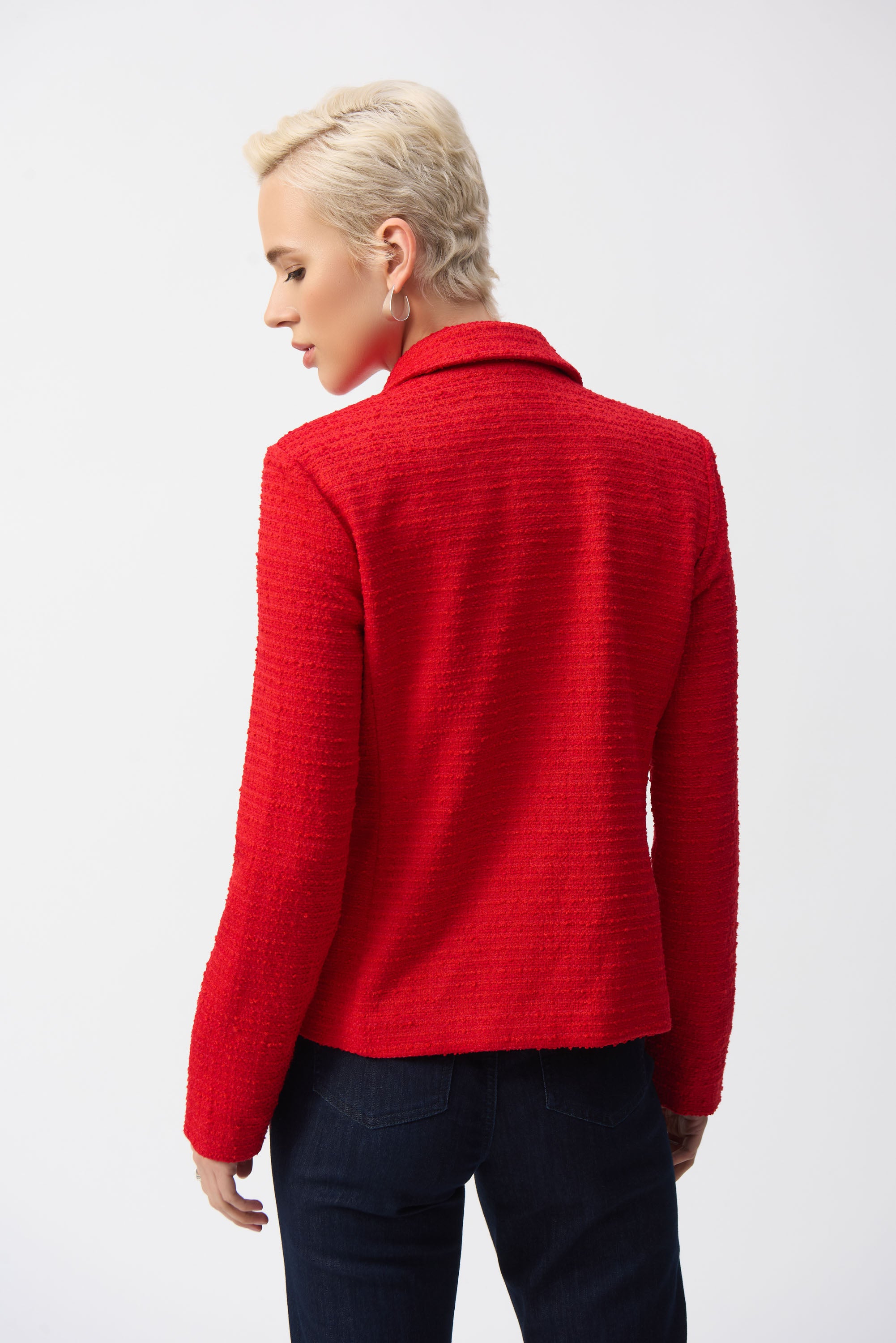 Bouclé Fitted Blazer (251239)