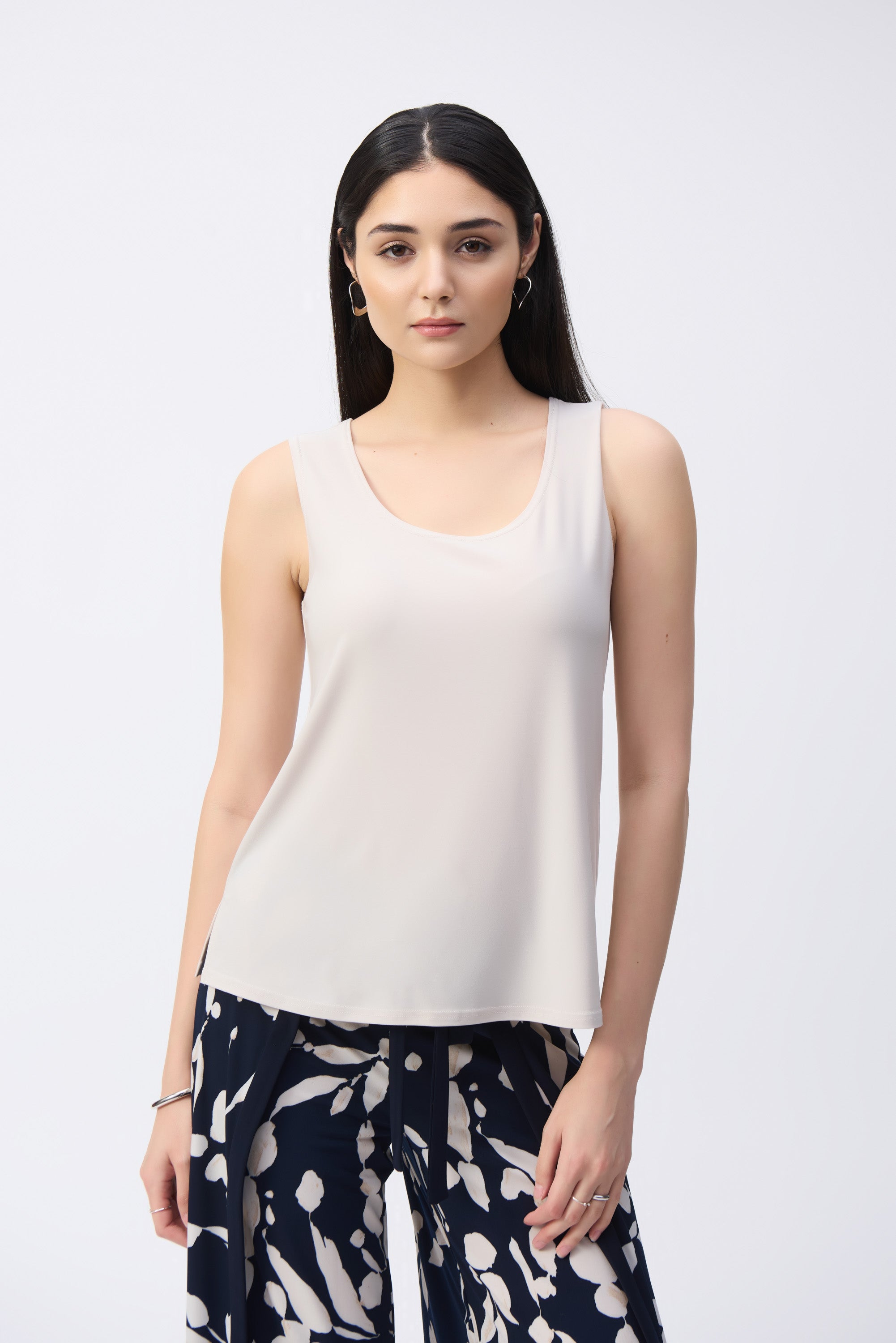 Silky Knit Scoop Neck Camisole (251970)