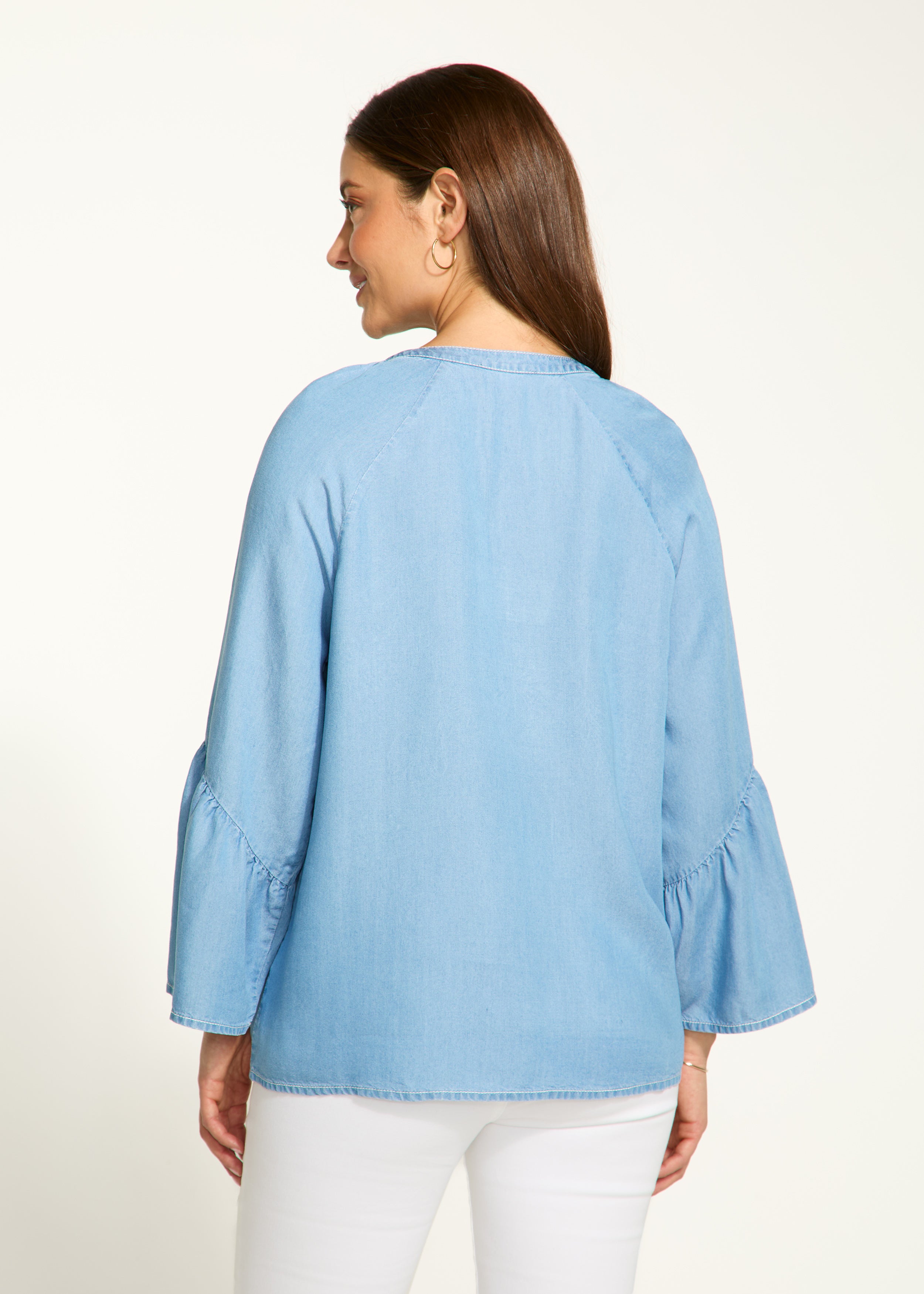 Embroidered Chambray Shirt (7051846)