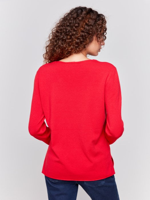 Solid Basic Sweater (C2279Z464A)