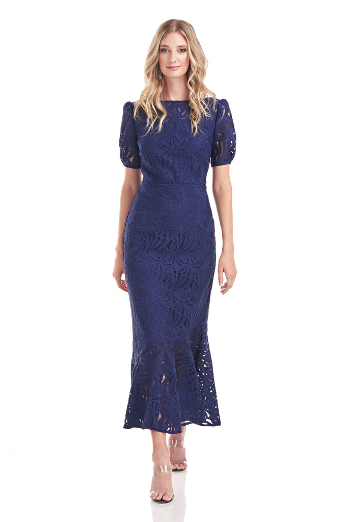 Zoey Lace T-Length Dress (KU1001)